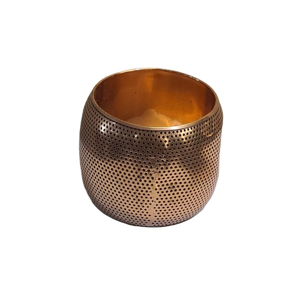 Copper Bangle Very Wide tube unique rare